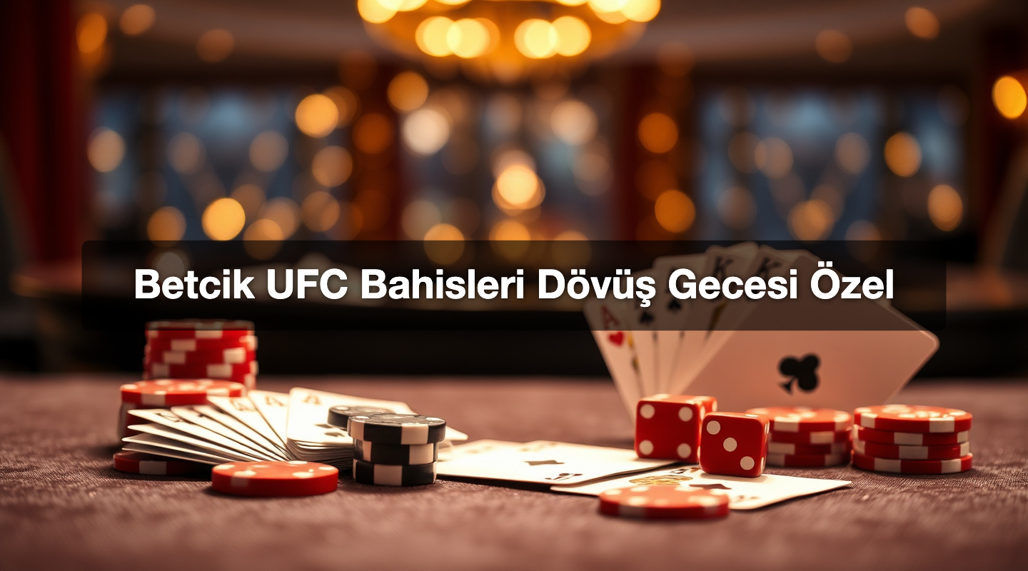 Betcik UFC Bahisleri Dövüş Gecesi Özel